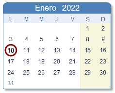 día de hoy